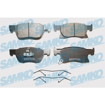Imagen de SAMKO 5SP2048K Juego de pastillas freno con accesorios OPEL: Astra K Hatchback, Sports Tourer