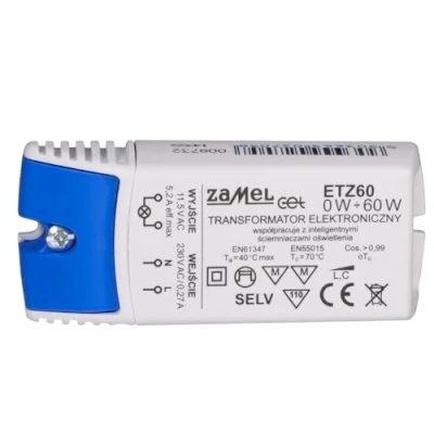 Imagen de LEDIX Transformador Electrónico 12 V 60 W, 1 Pieza, ETZ de
