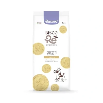 Imagen de Record BiscoRe Galletas para Perros crujientes y Naturales. Snack horneados, sin conservantes ni Aceite de Palma, Ligeras digeribles un Aperitivo Saludable Sabroso 2,5 kg,