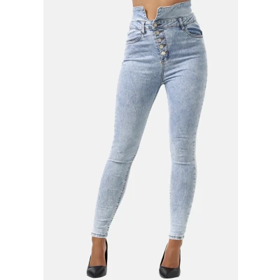 Imagen de Elara Stretch Vaqueros pitillo, Mujer, Talla: 42, Blau
