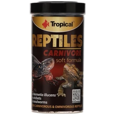 Imagen de Tropical Reptiles Carnivore Soft 250ml / 65g Alimento para carnívoros y omnívoros