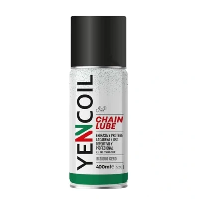 Imagen de grasa cadena moto en spray lubricante valvulina bicicleta mtb engrase aceite YENCOIL Chain Lube 400ml
