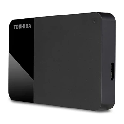Imagen de Toshiba 4TB Canvio Ready Disco Duro Externo Portátil de 2,5 Pulgadas con USB 3.2 Gen 1 Alta Velocidad, Compatible Microsoft Windows 7, 8 y 10, Negro (HDTB410EK3AA)