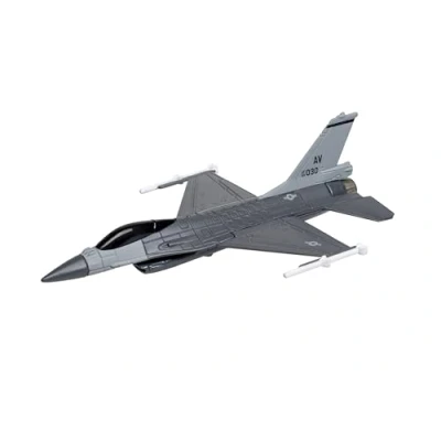 Imagen de Corgi CS90659 Modelo Diecast Flying Aces F 16 Fighting Falcon, Gris, 17,78 x 15,24 5,08 cm