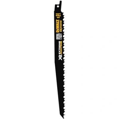 Imagen de DeWalt DT99554 QZ Hoja de Sierra Sable Bi Metal XR Extreme RUNTIME Longuitud:152mm, Paso del Diente 6mm Madera con Clavos, 0 W, V, Arándano, 152 mm/Holzmaterialien, Set 5 Piezas