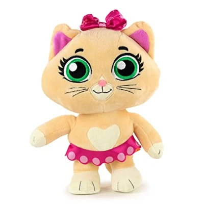 Imagen de BARRADO Peluche de los Personajes 44 Gatos Lampo, Milady, Meatball, Pilou 26 Centímetros Calidad Super Soft (Pilou)