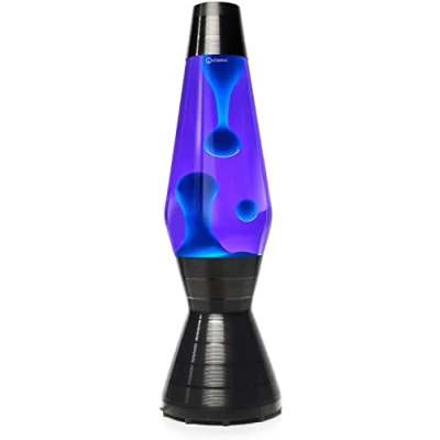 Imagen de Mathmos Lámpara de lava Astro Vinyl Violeta/Turquesa
