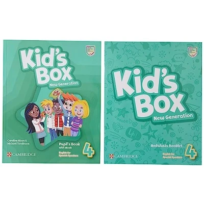 Imagen de KID&#039;S BOX NEW GENERATION LEVEL 4 PUPIL&#039;S PACK ANDALUSIA EDIT (2023), versión en inglés