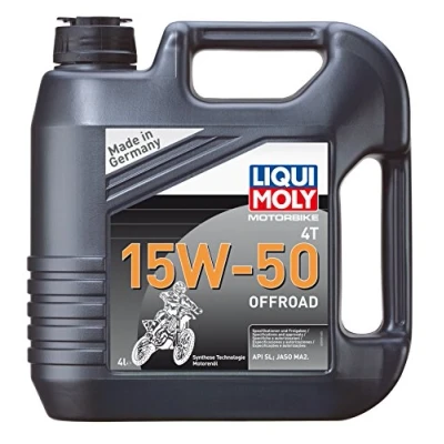 Imagen de Liqui Moly Motorbike 4T Offroad 15W 50 4L Aceite de motor 3058