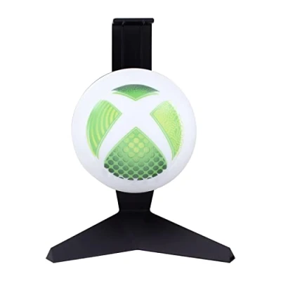 Imagen de soporte para auriculares XBOX con luz Producto oficial, de configuración juego, regalo gamers, alimentado por USB