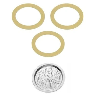 Imagen de Alicia De Longhi 6 tazas, 3 juntas + 1 filtro EMK6 original