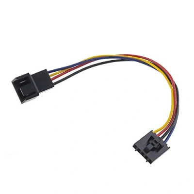Imagen de Create Idea 1 x 5 Pines a 4 Adaptador de Ventilador convertidor Cable extensi¨®n dedicado Interfaz Compatible con DELL Computer PC