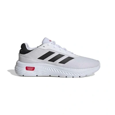 Imagen de adidas Cloudfoam Comfy Shoes, Zapatos Hombre, FTWR White/Core Black/Better Scarlet, 43 1/3 EU