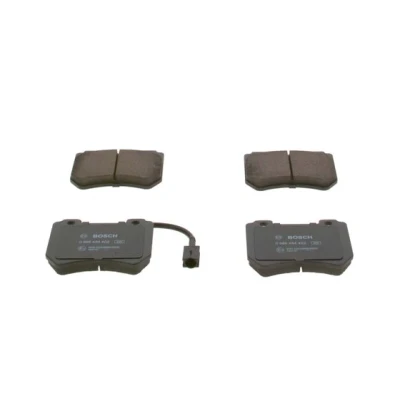 Imagen de BOSCH 0 986 494 402 Juego de pastillas freno Low Metallic con sensor desgaste incorporado Chapa antichirridos, instrucciones montaje