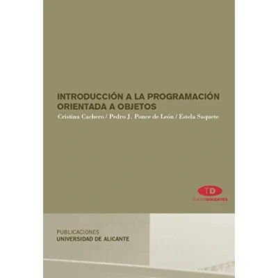 Imagen de Introducción a la programación orientada objetos (Textos docentes)