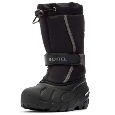 Imagen de Sorel Flurry Boot, Botas de Nieve, Unisex niños, Black/City Grey 2023, 27 EU