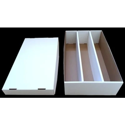 Imagen de docsmagic.de 3 Row Trading Card Storage Box Holding 3700 Standard Size Cards