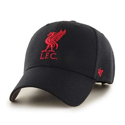 Imagen de 47 Brand FC Liverpool Adjustable Cap MVP EPL Black/Red One Size