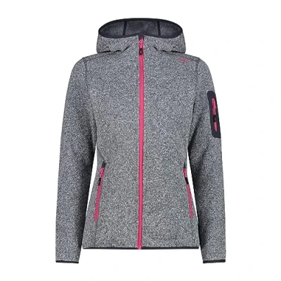 Imagen de CMP Chaqueta Mujer Capucha Fija, Titanio Fucsia, XS