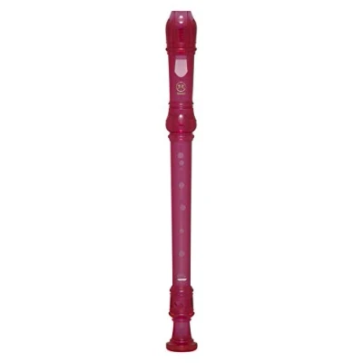 Imagen de YAMAHA YRS20BP Flauta dulce soprano, color Rosa transparente, 1 unidad (3 piezas)