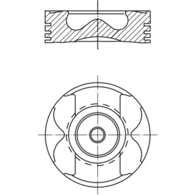 Imagen de Pistón MAHLE 039 PI 00133 000