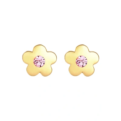 Imagen de Elli Flower Blossom Pendientes para niños, Talla: One Size, Rosa