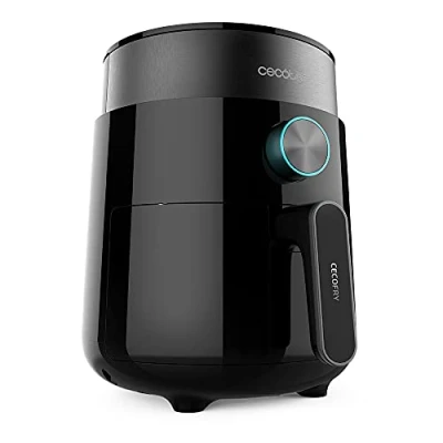 Imagen de Cecotec Freidora Sin Aceite 2,5 L de Aire Caliente Cecofry Essential Rapid MoonTouch. 1200 W, Dietética, Pantalla Digital, Control Táctil, Tiempo Regulable, 80ºC 200 ºC