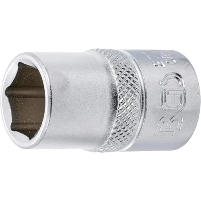 Imagen de BGS 2773 Llave de vaso hexagonal entrada 12,5 mm (1/2&quot;) 9/16&quot;