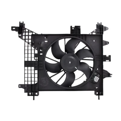 Imagen de THERMOTEC D8R011TT Ventilador de radiador 385 12 con bastidor (armazón) electromotor DACIA: Duster Furgón, SUV