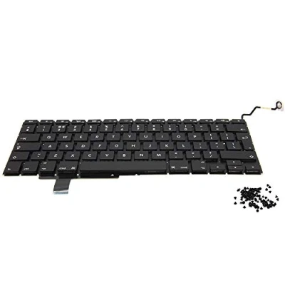 Imagen de MMOBIEL Repuesto de Teclado QWERTY Versión UK Compatible con MacBook Pro A1286 15 2008 2012