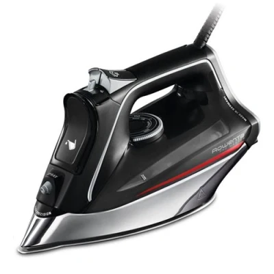 Imagen de Plancha de Vapor Rowenta DW8210, 2800 W, 200g/min, 310 ml, Suela Microsteam 400HD Profile, vertical, Modo ECO, Función antical, Negro
