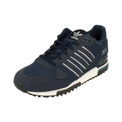 Imagen de adidas Originals ZX 750 Hombre Running Trainers Sneakers (UK 9 US 9.5 EU 43 1/3, Navy White Black IF4901)
