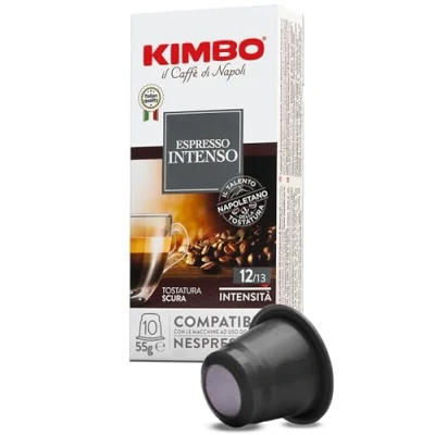 Imagen de Kimbo Cápsulas de café Nespresso intenso