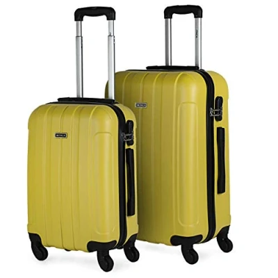 Imagen de Itaca Havel SET Juego de maletas, Hombre, Talla: One Size, Amarillo