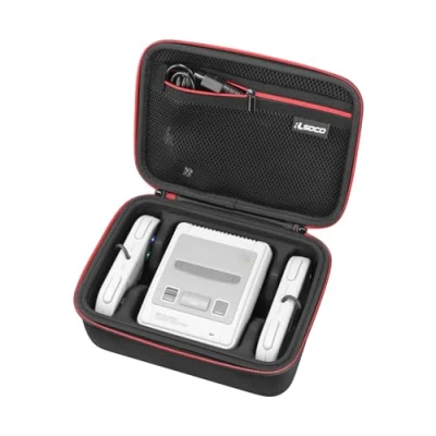 Imagen de RLSOCO Funda para Super Nintendo Consola NES Classic Mini/Nintendo Mini/PC Engine CoreGrafx Mini