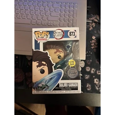 Imagen de Funko POP! Animation: Demon Slayer Tanjiro with Dragon (Exclusive) (Glow in The Dark)