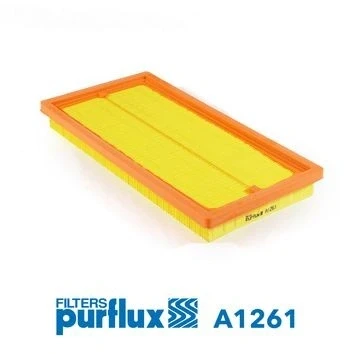 Imagen de PURFLUX A1261 Filtro de aire 30 151 320 Cartucho filtrante FIAT: 500 Hatchback, Panda II C Cabrio