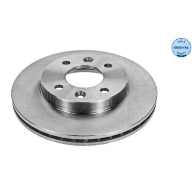 Imagen de MEYLE 16 15 521 0037 Disco de freno Eje delantero 238 20,1 4 100 ventilado ORIGINAL Quality RENAULT: CLIO 2, Kangoo I, 1
