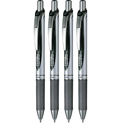 Imagen de Pentel BL77 Energel XM Click Bolígrafo de gel (0,7 mm), color negro