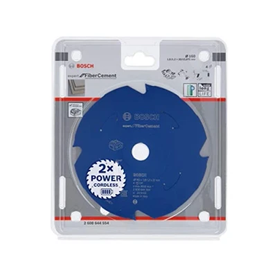 Imagen de Bosch Professional Disco de sierra circular Expert for Fibre Cement (fibrocemento, 160 x 20 1,8 mm, 4 dientes, accesorio sin cable)