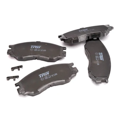Imagen de TRW COTEC GDB1286 Juego de pastillas freno con avisador acústico desgaste accesorios MITSUBISHI: L200 III Pick up, L400 / Space Gear Bus