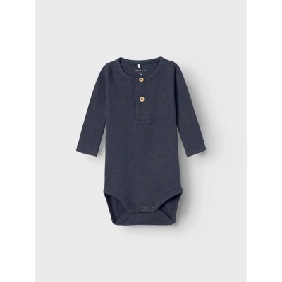 Imagen de Name it Nbmkab LS NOOS Body para niños, Talla: 50, Dark sapphire