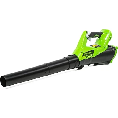 Imagen de Greenworks Tools G40AB Soplador de Hojas a Batería Axial, con Control Crucero, 177 km/h, 11,05 m3/min SIN 40V y Cargador