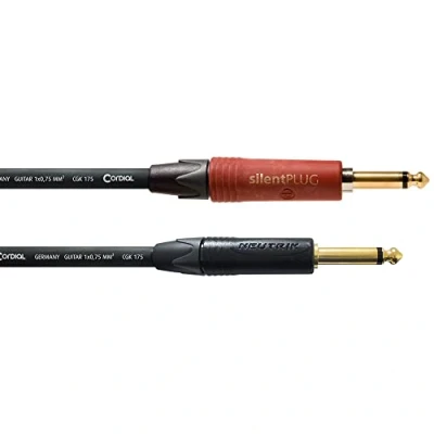 Imagen de CORDIAL Cable Guitarra jack Silent 3 m INSTRUMENT Peak