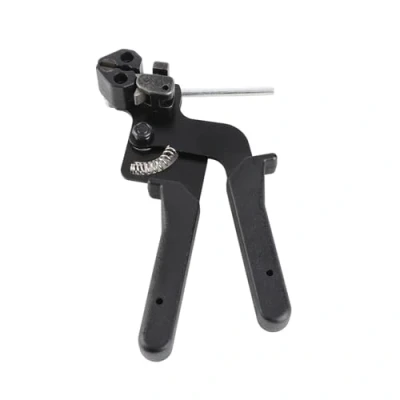 Imagen de Pistola de Sujeción Cables, Lazo Cable Acero Inoxidable, Herramienta para Bridas, Bridas Inoxidable con un Ancho Hasta 12 mm y Grosor 0,3