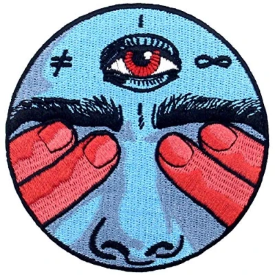 Imagen de Parche termoadhesivo para la ropa, diseño de Veo lo que no quiero ver