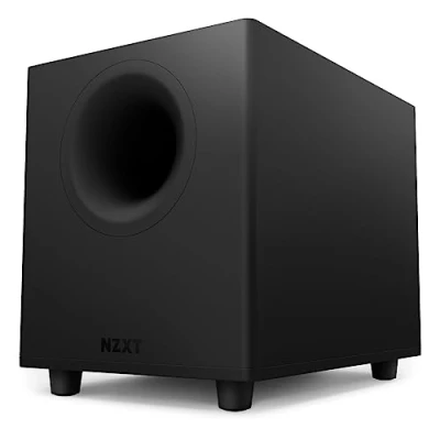 Imagen de NZXT Relay subwoofer de sobremesa para PC gaming AP SUB80 EU 140 vatios Graves profundos y potentes Controlador Down Firing 6.5&quot; Diseño compacto Controles cruce fase Negro