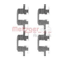 Imagen de METZGER 109 1711 Kit de accesorios, pastillas frenos SUBARU: Impreza II Berlina, Forester II, Legacy 4 Limousine
