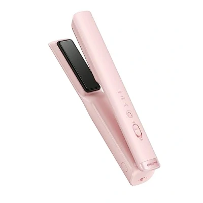 Imagen de Dreame Hair Glamour Plancha de Pelo, Pelo inalámbrica portátil 2 en 1, Iones Negativos, Distribución Uniforme del Calor, Tres Niveles Temperatura, Rosa