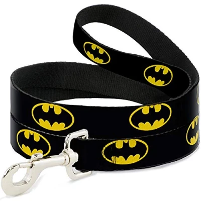 Imagen de Buckle Down DL 6FT WBM001 W Correa para Mascota, Color Negro y Amarillo